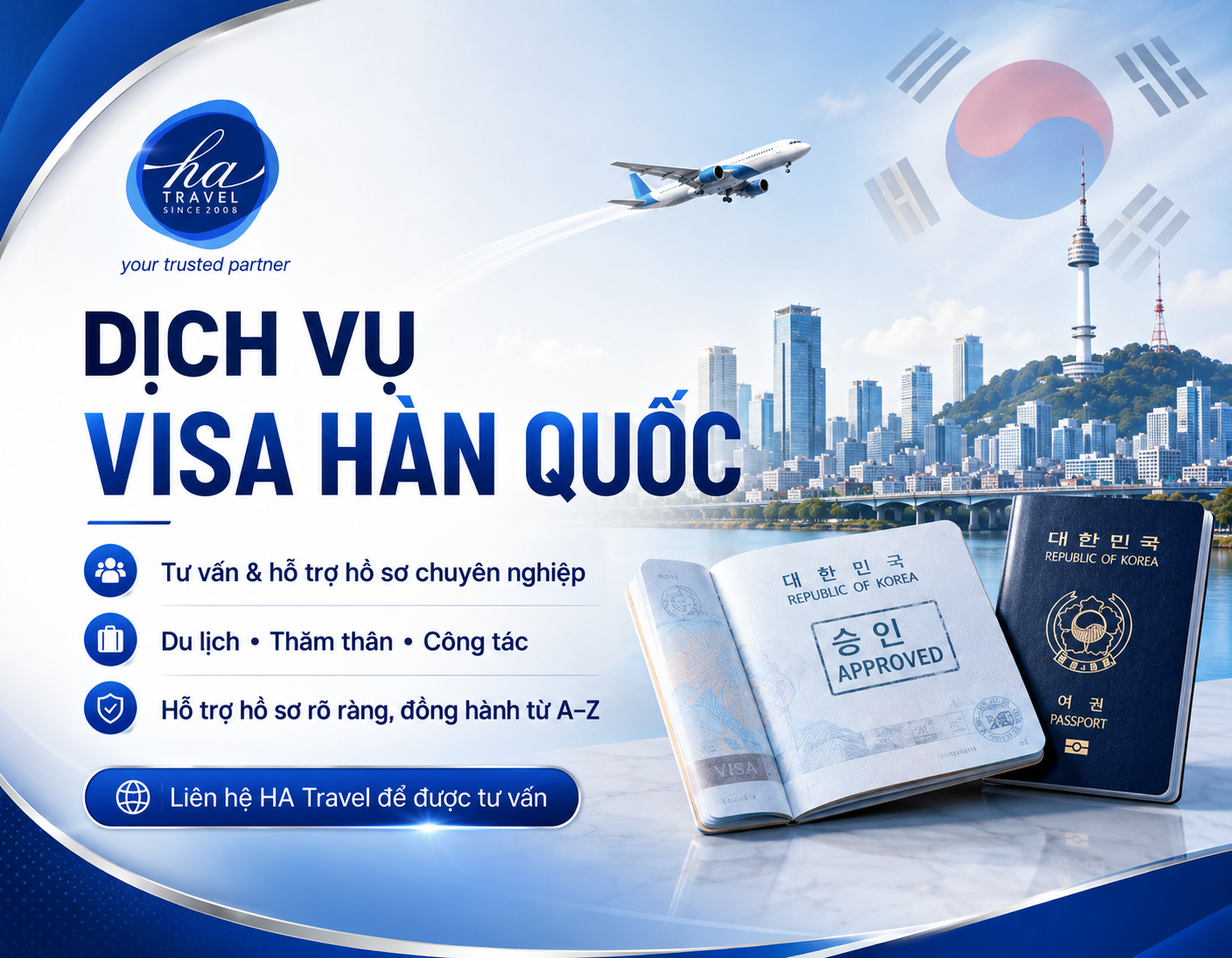 DỊCH VỤ VISA HÀN QUỐC